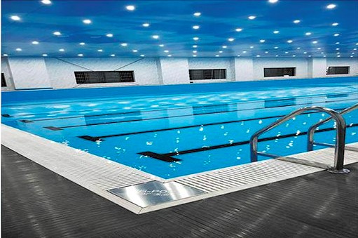 常德市安乡县道恩游泳健身俱乐部钢结构泳池